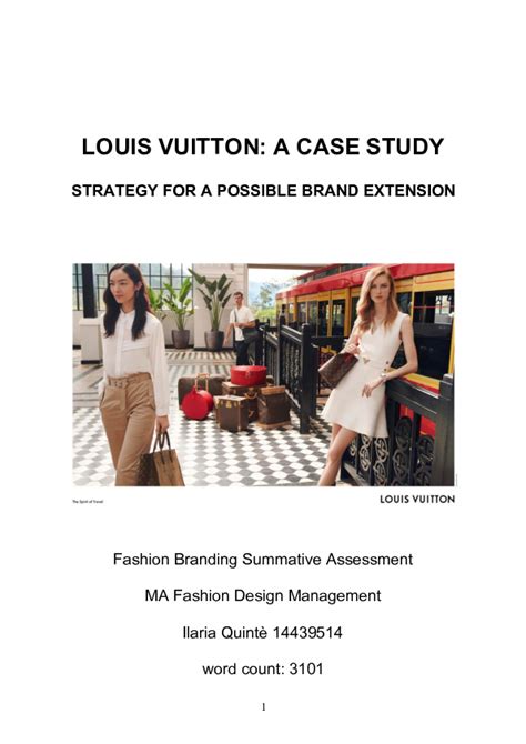 louis vuitton ads|case study of louis vuitton.